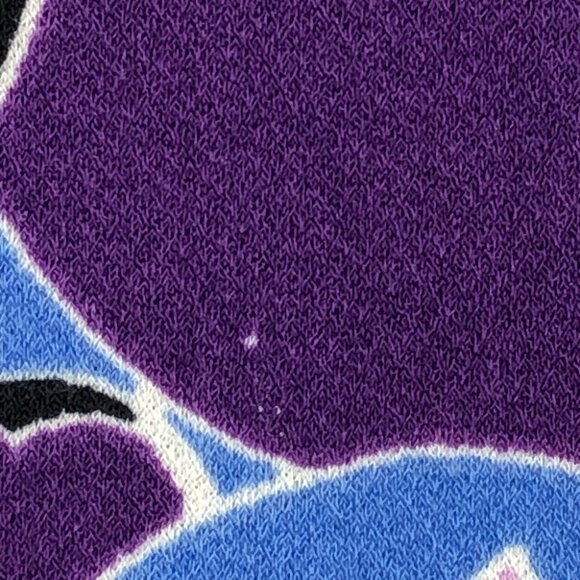 Juicy Couture Purple Black Abstract Long sleeve Viscose Mini  Dress size S - Picture 15 of 16